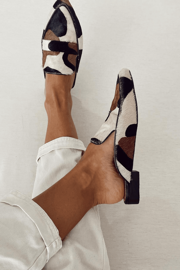 Annabelle – Patterned Loafer Shoes