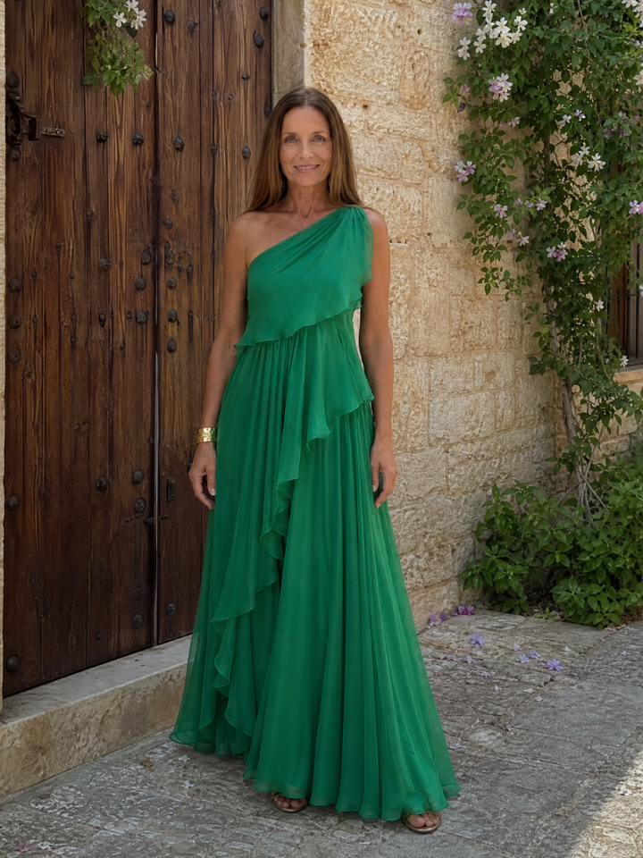 Nina – Flowing Sleeveless Maxi Dress