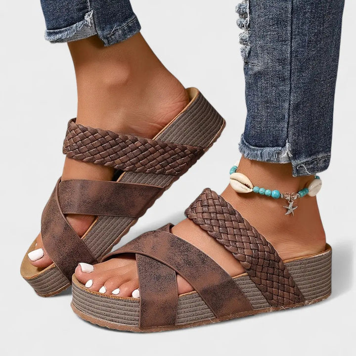 Daphne – Genuine Leather Orthopedic Sandals