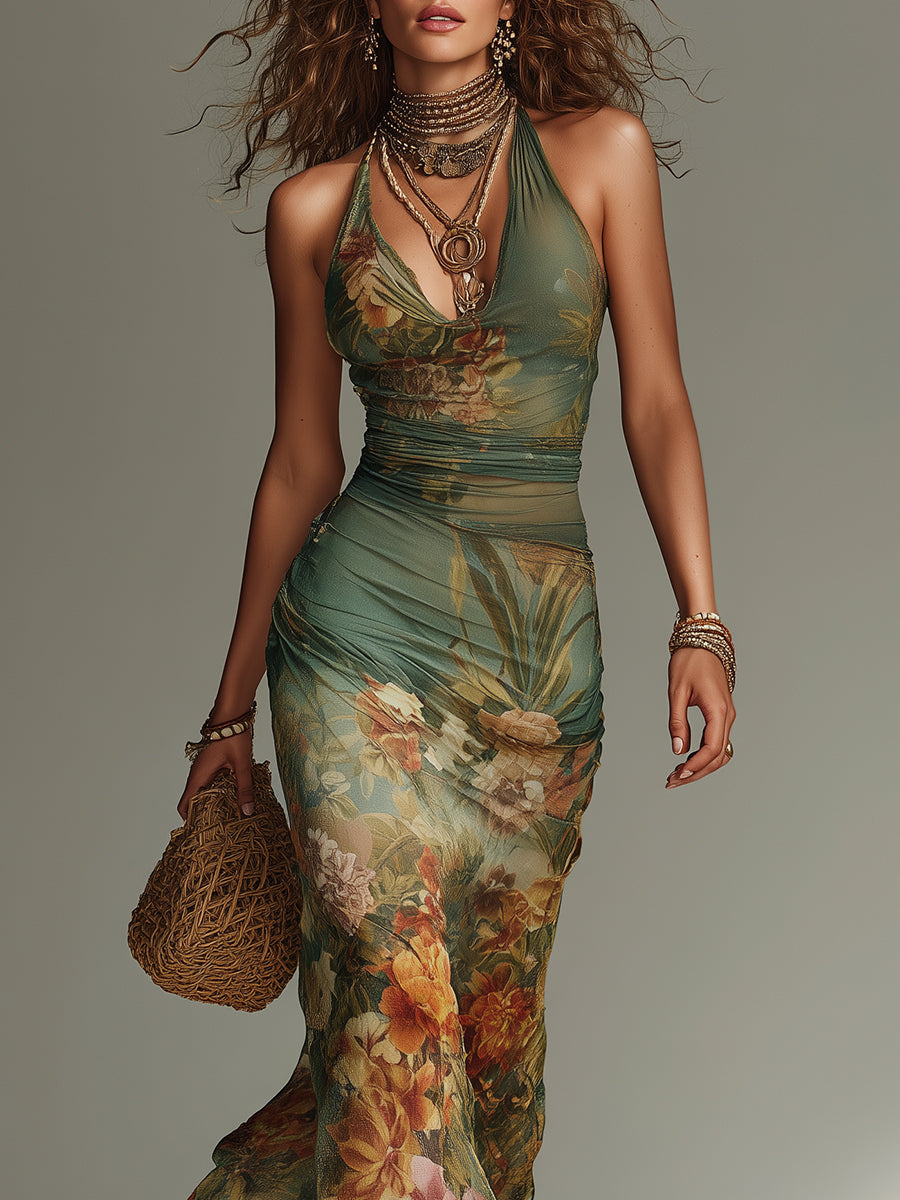 Annabel – Flowing Sleeveless Maxi Dress