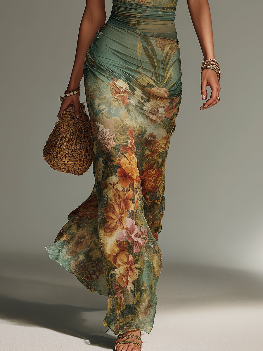 Annabel – Flowing Sleeveless Maxi Dress