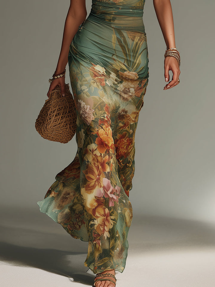 Annabel – Flowing Sleeveless Maxi Dress