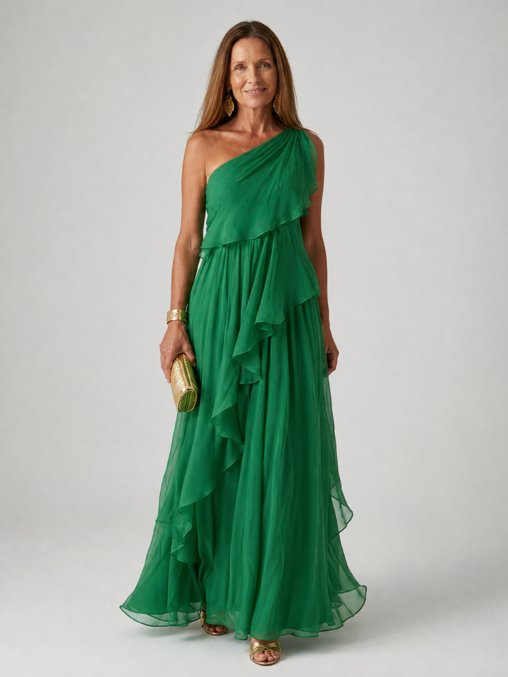 Nina – Flowing Sleeveless Maxi Dress