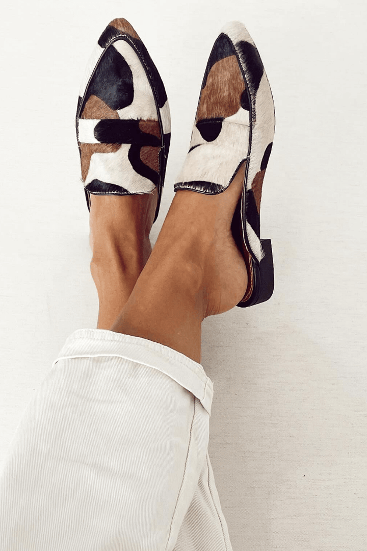 Annabelle – Patterned Loafer Shoes