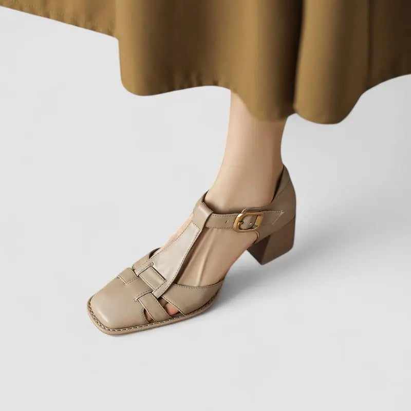 Freya – Comfortable Orthopedic Block Heel Sandals