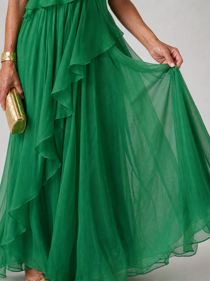 Nina – Flowing Sleeveless Maxi Dress