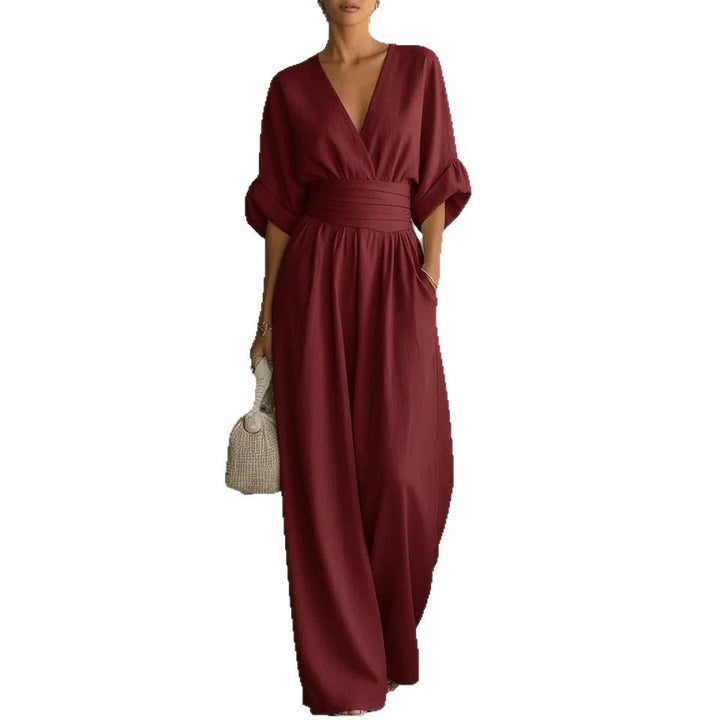 Felicity – Breezy Wide-Leg Linen Jumpsuit