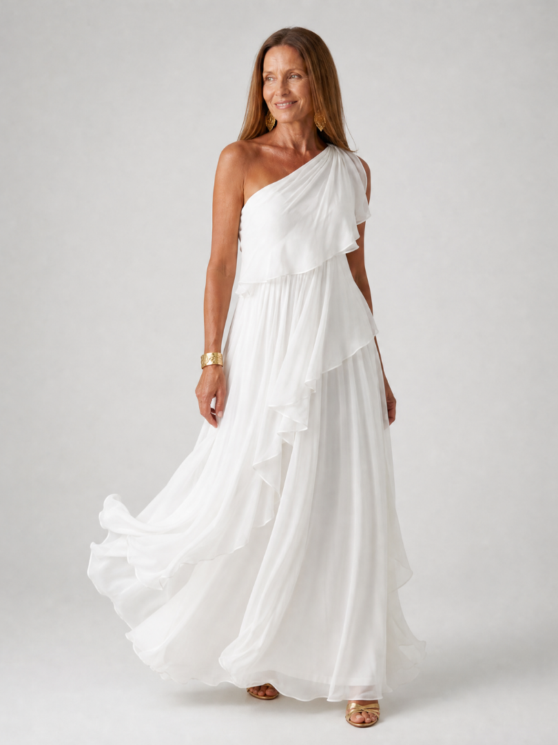 Nina – Flowing Sleeveless Maxi Dress
