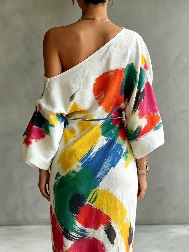 Daphne – Flowing Sleeveless Maxi Dress