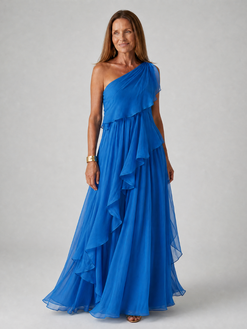 Nina – Flowing Sleeveless Maxi Dress