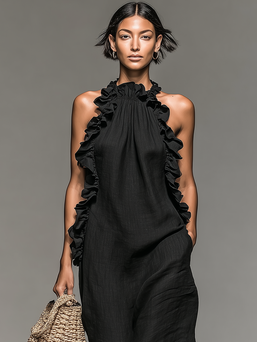 Bianca – Casual Maxi Dress with Handy Pockets