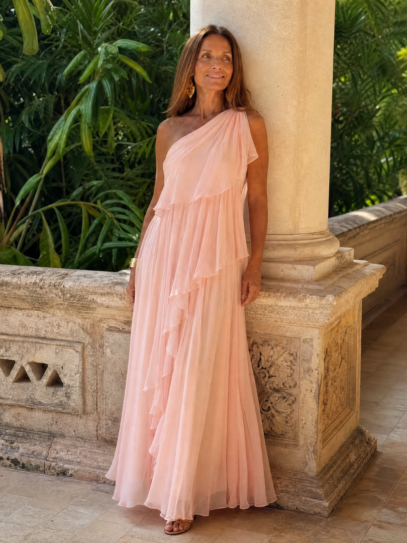 Nina – Flowing Sleeveless Maxi Dress