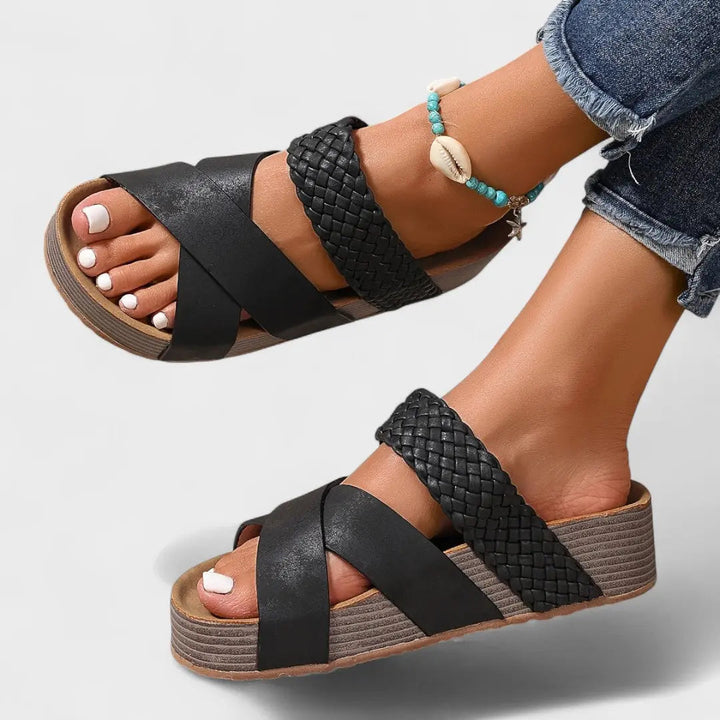 Daphne – Genuine Leather Orthopedic Sandals