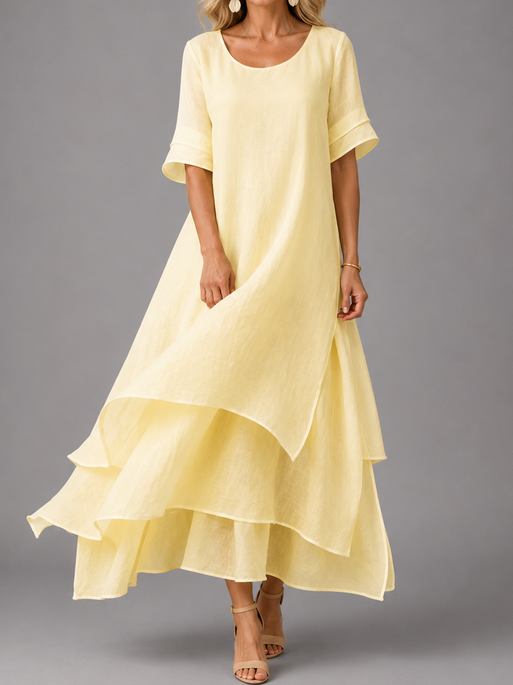 Nina – Elegant Flowing Maxi Dress