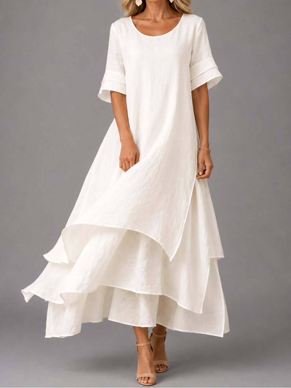Nina – Elegant Flowing Maxi Dress