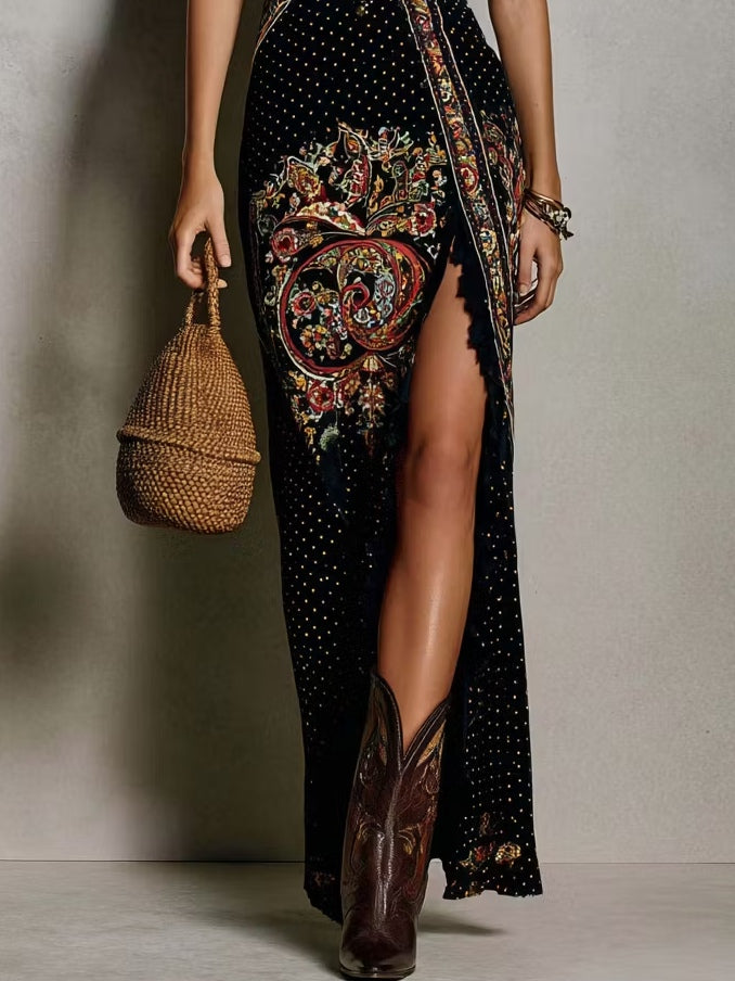Daphne – Lightweight Boho Print Dress