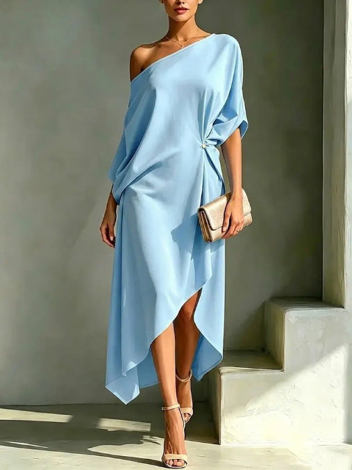 Elsie – One-Shoulder Evening Dress