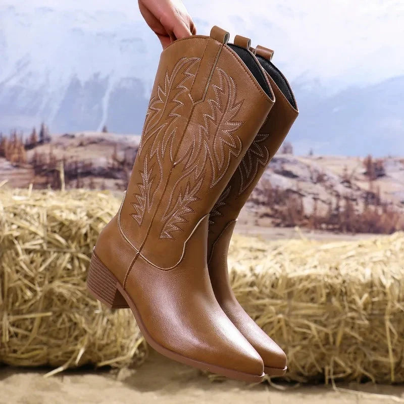 Nora – Comfortable Orthopedic Western Boots