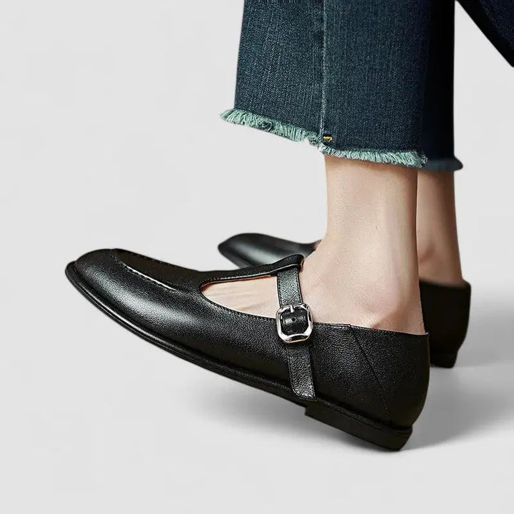 Felicity – Comfortable Orthopedic Low Heel Mary Janes