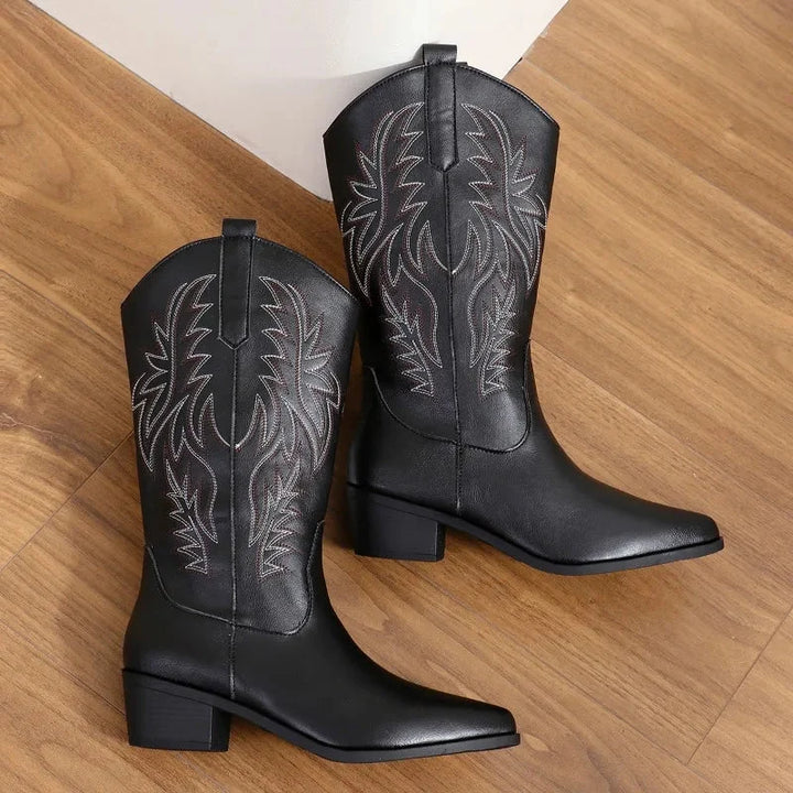 Nora – Comfortable Orthopedic Western Boots