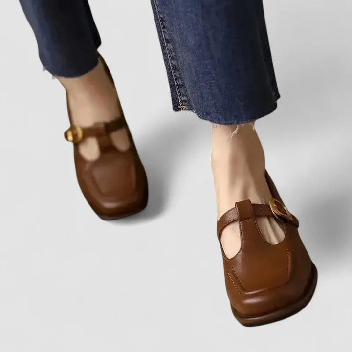Lara – Comfortable Orthopedic Mary Jane Flats