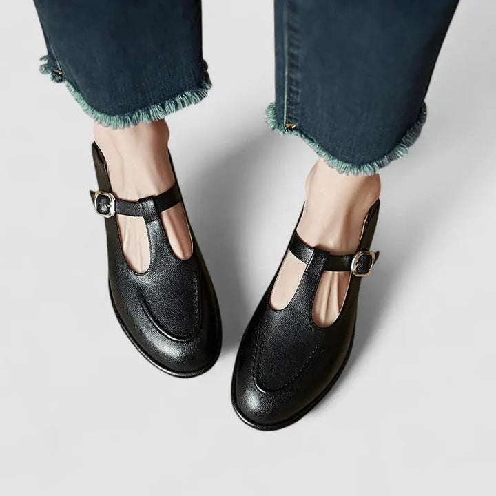 Felicity – Comfortable Orthopedic Low Heel Mary Janes