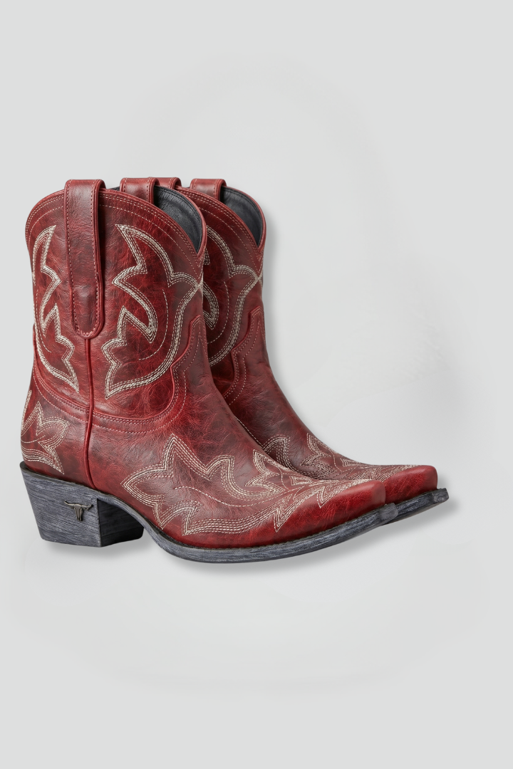 Darcy – Embroidered Boots for Year-Round Style