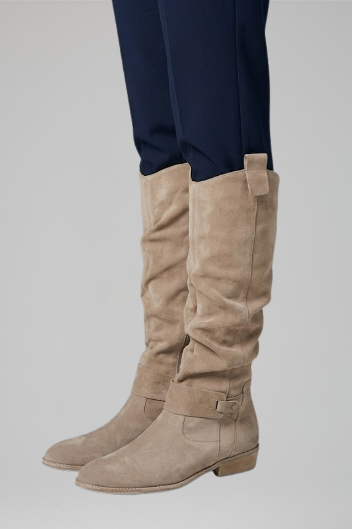 Daphne – Orthopaedic Knee-High Boots with Side Zip