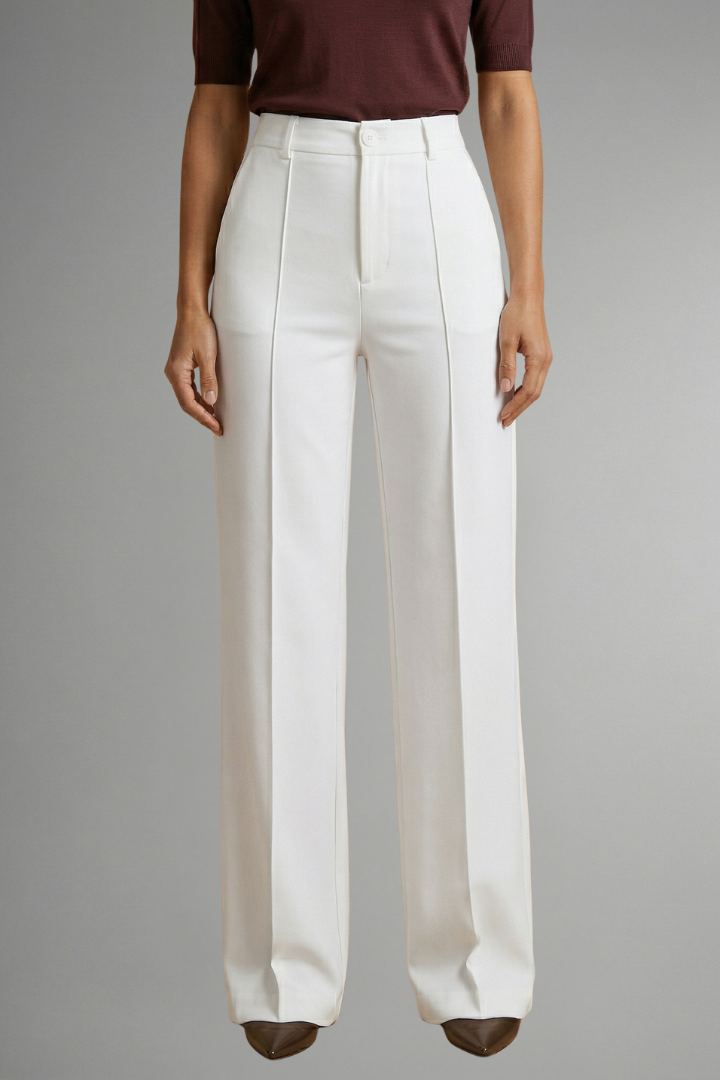 Daphne – High-Rise Straight Leg Trousers