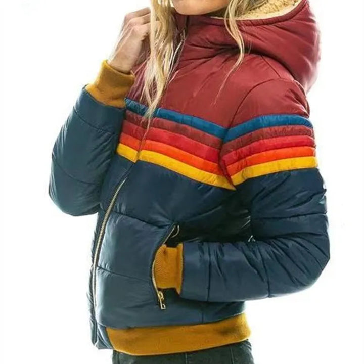 Imogen – Retro Hooded Puffer Jacket