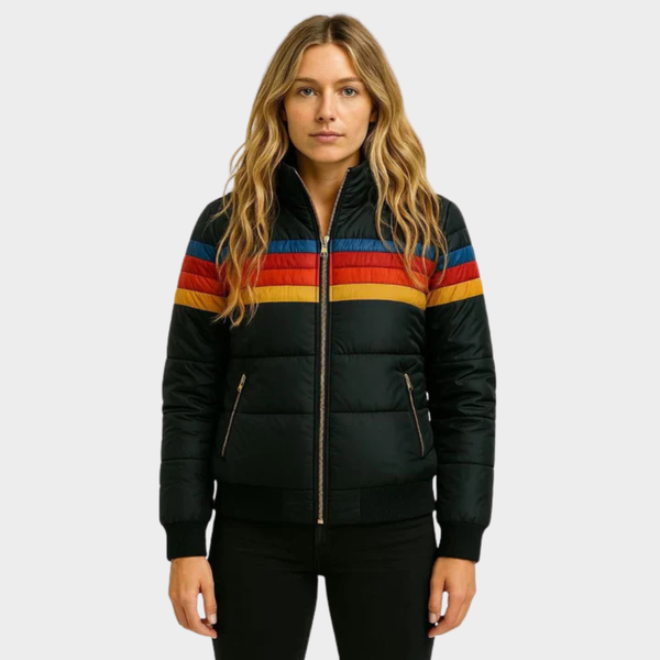 Imogen – Retro Hooded Puffer Jacket