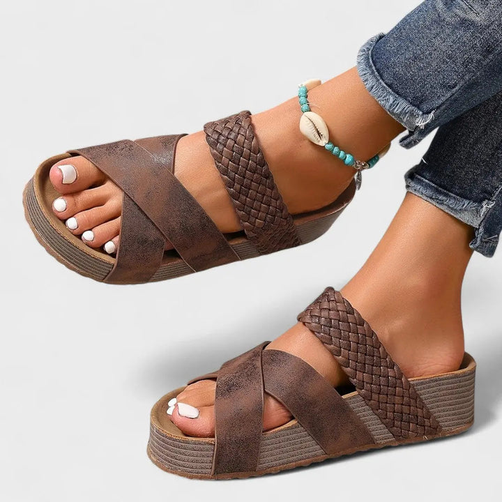 Daphne – Genuine Leather Orthopedic Sandals