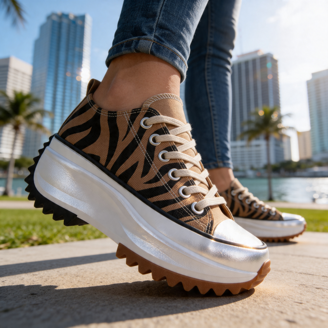 Nina – Chunky Sole Platform Sneakers