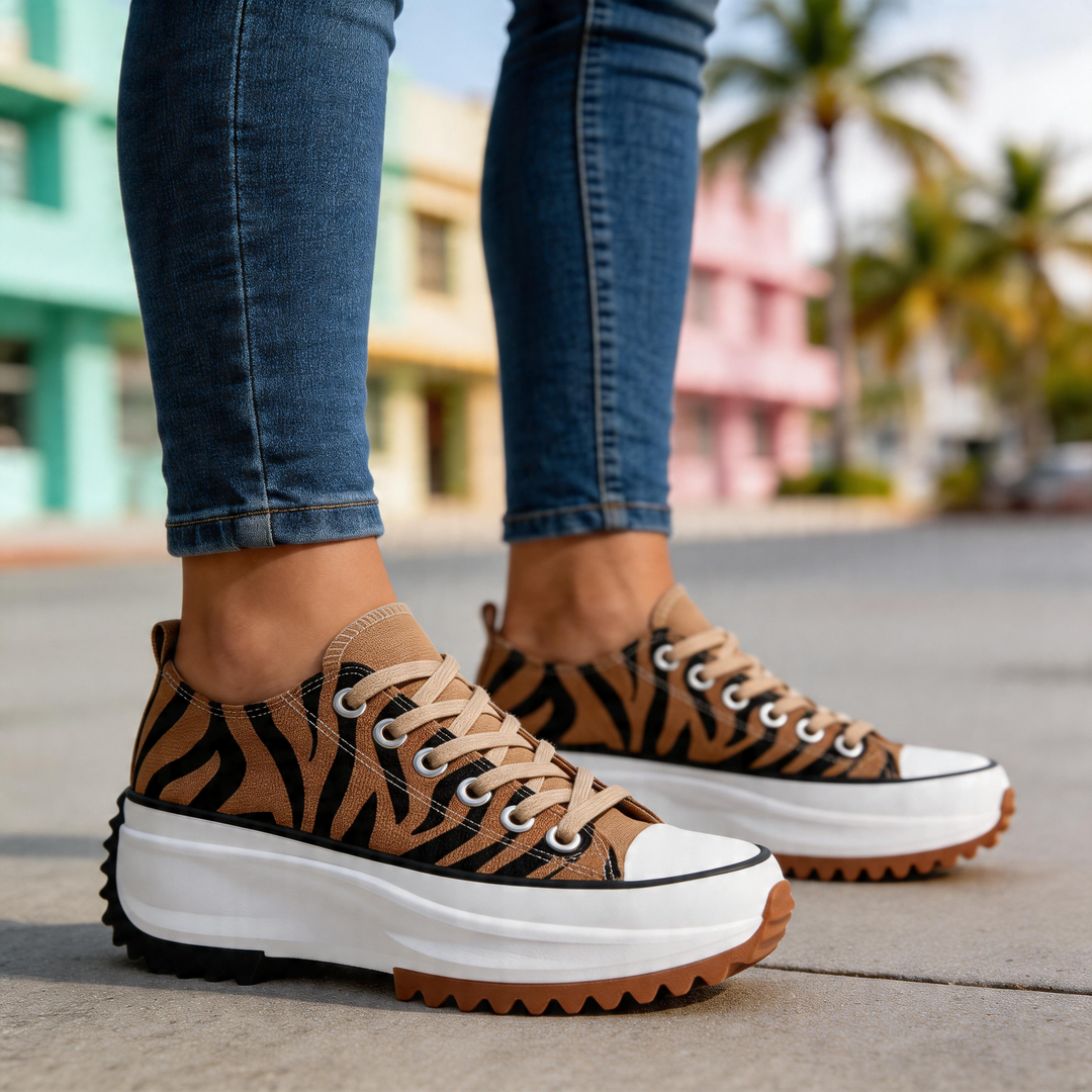 Nina – Chunky Sole Platform Sneakers