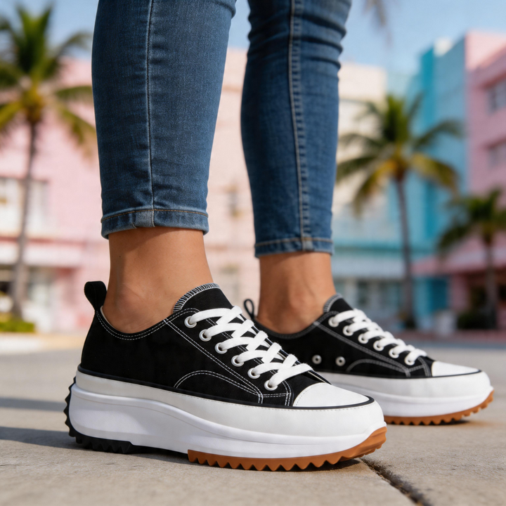 Nina – Chunky Sole Platform Sneakers